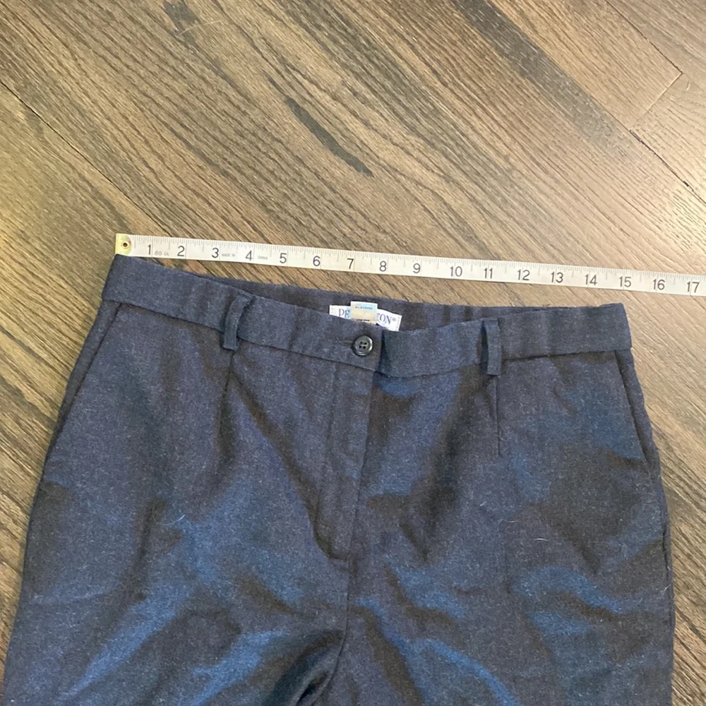 Pendleton Gray Wool Dress Pants 10 EUC - Picture 2 of 9